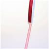 Deko und Band 53736 - Nastro di Organza con Lati - 7 mm 50 m col. 66 Rosso Carminio - 53736 - 7 50 - 66