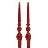 Cereria Di Giorgio - 4 Candele Voluta - Ø 2.2 cm h. 30 cm - Bordeaux