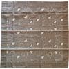 SalGiu Centrotavola Cucina Tavolo Decorativo Fantasia in Cotone Quadrato 90x90 cm (Cuori Beige)