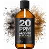 Institut Katharos Argento Colloidale Puro 20 PPM | 500 ml | Argento puro al 99,99% | Ioni d'argento attivi | Per tutta la famiglia | Laboratorio certificato GMP | Soluzione naturale al 100% | SILVERPLUS