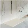KOES - Piatto Doccia in Resina Serie LIENA - 80x160 - Crema RAL 1013