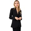 Liu Jo Jeans Liu Jo Giacca Blazer Lunga WXX052T7896 Nero