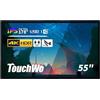 TouchWo 55 pollici monitor touchscreen interattivo, Android 11 RK3568 RAM 2G e ROM 16G Lavagna elettronica, 16:9 Smart board, PC all-in-one per l'industria, l'ufficio e la classe