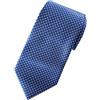 Towergem Cravatta da uomo extra lunga da 63 pollici in tessuto jacquard moda XL, Blu, X-Large