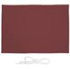 Relaxdays Telo da Sole, Oudoor, Rettangolare, Misure 3,5x34,5 m, Idrorepellente, Anti UV, Terrazza, Giardino, Bordeaux