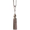 Chic Home ROBERTO - Corda decorativa con nappa, 96 cm, oliva
