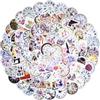 Huaxintoys 100 PCS adesivi retrò a forma di orologi per computer portatile, auto,scrapbooking,skateboard, bagagli, bici, orologi nostalgici, adesivi in vinile impermeabile,Adesivo con quadrante retrò