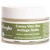 Sant'Egle Crema Viso Biologica Antiage Notte con Rosa Canina, 50 ml