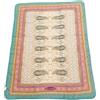 Caleffi - Scaldotto, Plaid Divano in Cotone, Coperta Kashmir colore Smeraldo 130x170cm imbottitura in fibra anallergica - Coperte per adulti e bambini