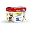 Protectaplast Benda autoadesiva Blu per Animali Domestici (5cm x 4,5m) - Bendaggio coesivo Senza Lattice e Colla per Cani, Gatti, Cavalli - Benda per ferite e articolazioni di Cani e Gatti