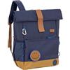 Lässig Zaino per bambini con fascia toracica Zaino idrorepellente per il tempo libero, 12 litri/Medium Rolltop Backpack navy