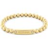 Tommy Hilfiger Jewelry Braccialetto di perline da donna Collezione in Acciaio Inossidabile, Color oro giallo o oro rosso