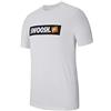 Nike M NSW Tee Swoosh BMPR STKR, T-Shirt Uomo, White/White, XL