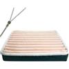 Generic Tappetino ortopedico per cani, con fodera rimovibile con cerniera, materasso lavabile, per cani di taglia piccola, media e grande, in memory foam, antiscivolo (rosa, 50 x 40 x 5 cm)
