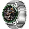 findtime Smart Watch da uomo Full Touchscreen per rispondere/rispondere alle chiamate, orologio fitness da uomo, frequenza cardiaca, pressione sanguigna, ossigeno nel sangue, monitoraggio del sonno,