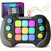 Azyh Console da Gioco Portatile, Quick Press Gioco Fidget Toys per Bambini Adulti, Pop Game Elettronico Gioco Antistress Giocattoli Regali per Bambini