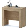 Arreditaly Tavolo Consolle Allungabile Oslo Plus Fino A 3 Metri, Tavolo 14 Posti Salvaspazio Multiposizione, Design Moderno Ed Elegante, Consolle Per Casa E Ufficio, 78 x 51 x 90 cm, Colore Rovere