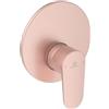 Ideal Standard - Cerafine O, Miscelatore completo monocomando ad incasso per doccia, Una via, Rosé