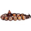 Tamashii bracciale unisex originale Tibetano realizzato con pietra naturale GZI elephant e cordoncino marrone.Tg unica.BHS900-305