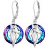 PARYFO Orecchini a forma di animale, per donne e ragazze, in argento Sterling 925, con koala/cavallo/farfalla/Panda/cuore, orecchini con pinguino, ipoallergenici, graziosi animali, regali per mamma e