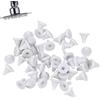 Wuzdy Set di 50 Ugelli Di Ricambio Per Soffioni Doccia In Silicone, Parti Di Ricambio Per Soffione Doccia - Accessori Per Soffione Doccia, Per Riparare La Testa Della Pioggia In Acciaio Inox