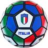 Mikado Sport Palla Calcio Italia - Pallone Bambini Adulti Taglia 5 - Tricolore - Grande