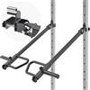Kipika Bracci Regolabili a Leva per Power Rack - Jammer Arms Attacchi per Rack 5,1 x 5,1 cm con Fori 5/8 o 2,5 cm - Compatibile con Piastre Olimpiche - Altezza e Angolo Regolabili