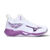 MIZUNO - WAVE DIMENSION MID Scarpa pallavolo donna bianca/viola