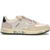 PREMIATA Sneaker donna beige/argento in suede