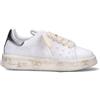 PREMIATA Sneaker donna bianca/argento in pelle