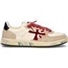 PREMIATA Sneaker donna bianca/beige in suede