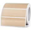 FINDAT Etichette Termiche Cachi 76 X 25 mm Rotolo Vinile Impermeabile Stampabile Adesivi Termici per Ufficio Designs Codice a Barre Spedizione 500 pezzi.