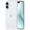 Captor Cover iPhone 16, Custodia Trasparente in Silicone Morbido, Protezione Fotocamera, Anti-Ingiallimento, Flessibile e Resistente per iPhone 16 Cover (Bordi Rialzati)