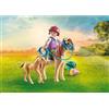 Playmobil Bambina con pony e puledro 71498 di Playmobil