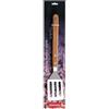 Ferraboli Paletta barbecue in Acciaio Inox con Manico in Legno da 39 cm di Ferraboli
