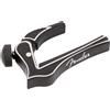 Fender Dragon Capo - Capotasto per Chitarra Acustica ed Elettrica a 6 Corde, Nero, in Alluminio Leggero con Regolazione Precisa