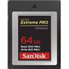 Sandisk Scheda di Memoria Sandisk CFexpress Tipo B Extreme Pro 64GB