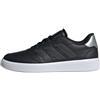 adidas Courtblock Shoes, Scarpe da Ginnastica Donna, Core Black/Carbon/Silver Metallic, 39 1/3 EU