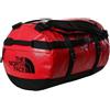 The North Face Base Camp Duffel S 50 litri, Tnf red/tnf black