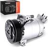 Frankberg Compressore aria condizionata Climatizzatore 5SL12 8200855146 | Compatibile con Nissan Qashqai +2 I Van X-Trail, Renault Grand Scénic II Megane II Coupé-Station Wagon Berlina; R134a