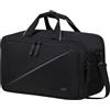 American Tourister Take2Cabin - Borsa da viaggio Ryanair a 3 vie, bagaglio a mano, zaino aereo S sottosella, 40 x 25 x 20 cm, 25 L, nero (nero)