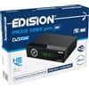 EDISION PICCO T265 pro HD Modello 2024 Decoder Digitale Terrestre 2024 Full HD DVBT2 H265 HEVC 10 Bit Bonus TV, FTA, USB, HDMI, SCART, Sensore IR, Supporto WiFi, Telecomando 2in1, Main 10