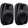 GEMINI ES 8 P BLU MKII coppia diffusori attivi 8" 500 W bluetooth player USB/SD