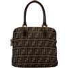 Fendi Pre-Owned - Borsa a tracolla con motivo Zucca 2000-2010 - Donna - tela/pelle di vitello - Taglia unica - Marrone