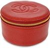 CHANEL Pre-Owned - Portagioie CC 1992 - Donna - pelle caviar - Taglia unica - Rosso
