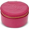 CHANEL Pre-Owned - Portagioie CC 1995 - Donna - pelle caviar - Taglia unica - Rosa