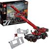 LEGO Technic Grande Gru Mobile, Mezzo Pesante e Battipalo Mobile 2 in 1 con Funzioni Motorizzate, Set di Costruzioni Avanzato, Collezione Veicoli per l'Edilizia, 42082