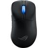 ASUS ROG Keris II Ace Mouse Gaming Wireless, Leggero 54 g, Sensore Ottico AimPoint Pro 42K, Microswitch Ottici, SpeedNova Wireless, ROG Polling Rate Booster, Giochi Esports e FPS, Nero