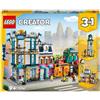 LEGO Creator 3in1 31141 Strada Principale, Grattacielo Art Déco o Stra