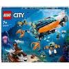 LEGO City 60379 Sottomarino per Esplorazioni Abissali Giocattolo con D